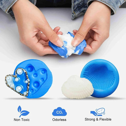 Let's Resin Mold Making - Silicone Putty Physical DIY Craft Warehouse 