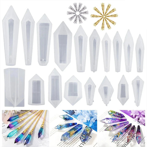 Let's Resin Silicone Mold - Pendulum Crystal Physical DIY Craft Warehouse 