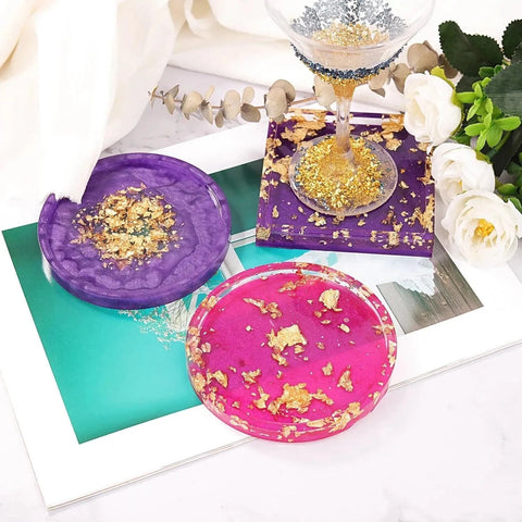 Let's Resin UV Resin Kit - Coasters Physical DIY Craft Warehouse 