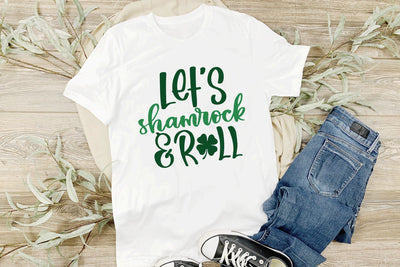 Let's Shamrock And Roll SVG SVG dapiyupi store 