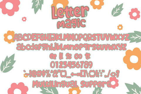 Letter Magic Font Dm Letter Studio 