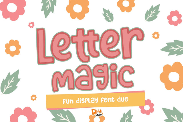 Letter Magic Font Dm Letter Studio 