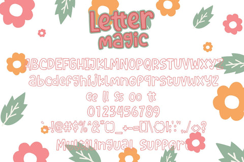Letter Magic Font Dm Letter Studio 