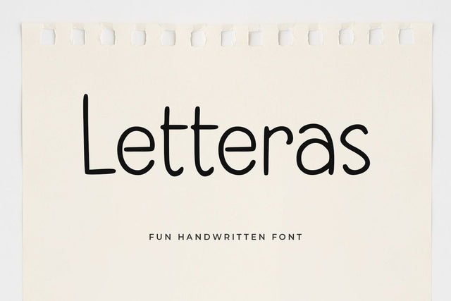 Letteras Font Abo Daniel Studio 