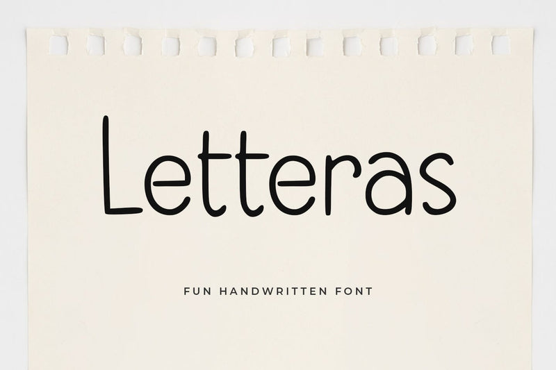 Letteras Font Abo Daniel Studio 