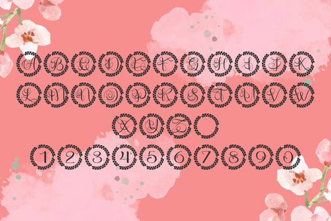 Lettravia Monogram Font Font Dm Letter Studio 