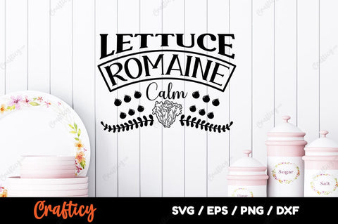 Lettuce Romaine Calm SVG Design SVG Designangry 