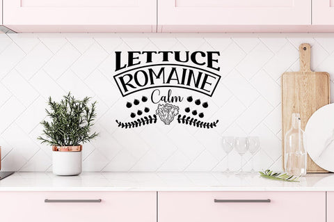 Lettuce Romaine Calm SVG Design SVG Designangry 
