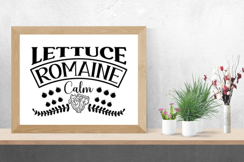 Lettuce Romaine Calm SVG Design SVG Designangry 