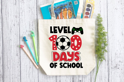 level 100 100 days of school SVG Design SVG Regulrcrative 