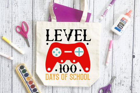 Level 100 days of school Svg Design SVG Regulrcrative 
