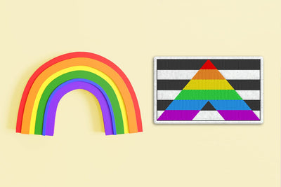 LGBT Ally Pride Flag ITH Feltie Applique Embroidery Embroidery/Applique DESIGNS Risa Rocks It 