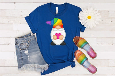 LGBT Pride Gnome Applique Embroidery Embroidery/Applique DESIGNS Designed by Geeks 