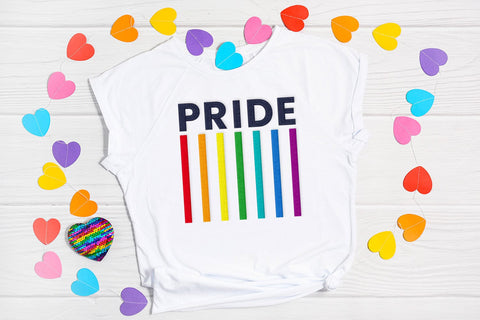 LGBT Pride Rainbow Lines Embroidery Embroidery/Applique DESIGNS Designed by Geeks 