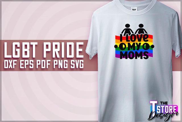 LGBT Pride SVG Design | Stay Proud SVG Quotes | Love SVG Quotes SVG The T Store Design 