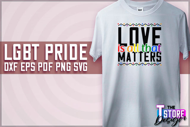 LGBT Pride SVG Design | Stay Proud SVG Quotes | Love SVG Quotes SVG The T Store Design 