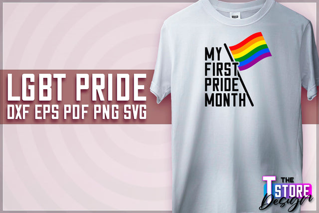 LGBT Pride SVG Design | Stay Proud SVG Quotes | Love SVG Quotes SVG The T Store Design 