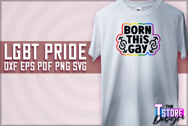 LGBT Pride SVG Design | Stay Proud SVG Quotes | Love SVG Quotes SVG The T Store Design 