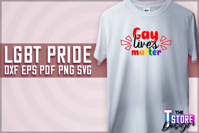 LGBT Pride SVG Design | Stay Proud SVG Quotes | Love SVG Quotes SVG The T Store Design 