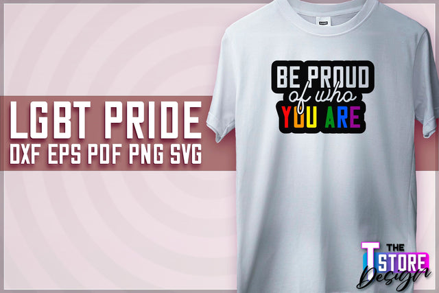 LGBT Pride SVG Design | Stay Proud SVG Quotes | Love SVG Quotes SVG The T Store Design 