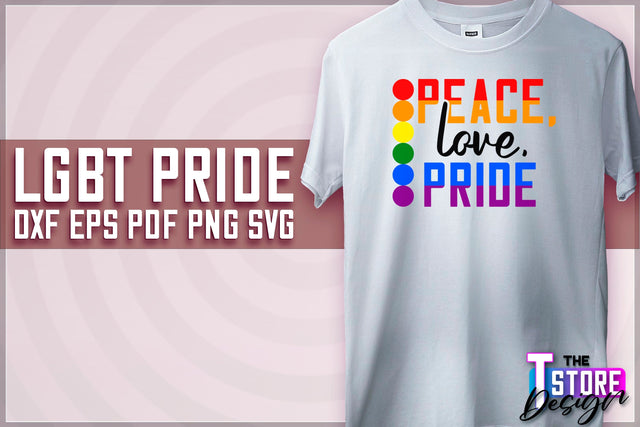 LGBT Pride SVG Design | Stay Proud SVG Quotes | Love SVG Quotes SVG The T Store Design 