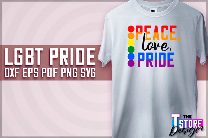 LGBT Pride SVG Design | Stay Proud SVG Quotes | Love SVG Quotes SVG The T Store Design 