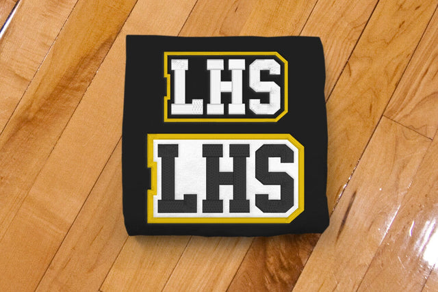 LHS High School Initials Embroidery Embroidery/Applique DESIGNS Risa Rocks It 
