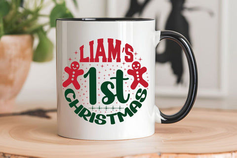 Liams 1st christmas SVG Angelina750 