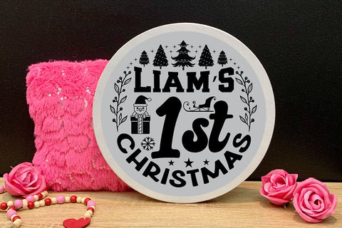 Liams 1st christmas SVG Angelina750 