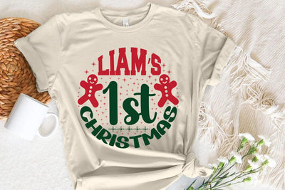 Liams 1st christmas SVG Angelina750 