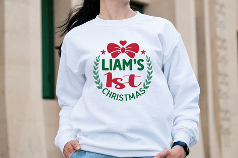 Liams 1st christmas SVG Angelina750 