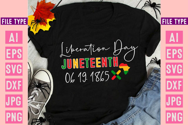 Liberation Day Juneteenth 06.19.1865 SVG, Black History Month SVG Cut File,Black History Month T-Shirt Design,Black History Month SVG Bundle,lives matter t-shirt Design,Black History Month SVG Cut File, Black History Month SVG Design, Juneteenth SVG SVG BlackCatsMedia 