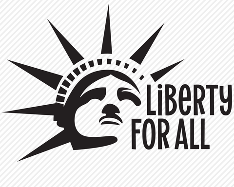 Liberty For All | Patriotic SVG SVG Texas Southern Cuts 