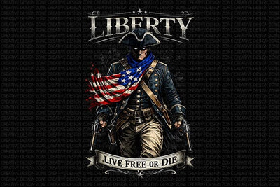 Liberty PNG | American Patriot Freedom Sublimation Design SVG BillahCrafts 