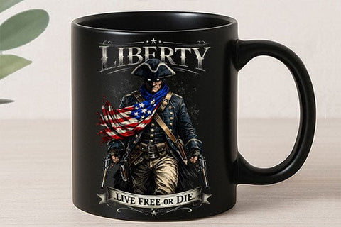 Liberty PNG | American Patriot Freedom Sublimation Design SVG BillahCrafts 
