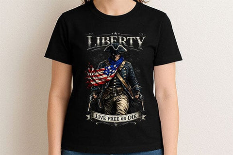 Liberty PNG | American Patriot Freedom Sublimation Design SVG BillahCrafts 
