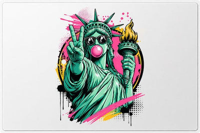 Liberty Pop Art PNG | Freedom Graphic Sublimation Digital Download SVG BillahCrafts 