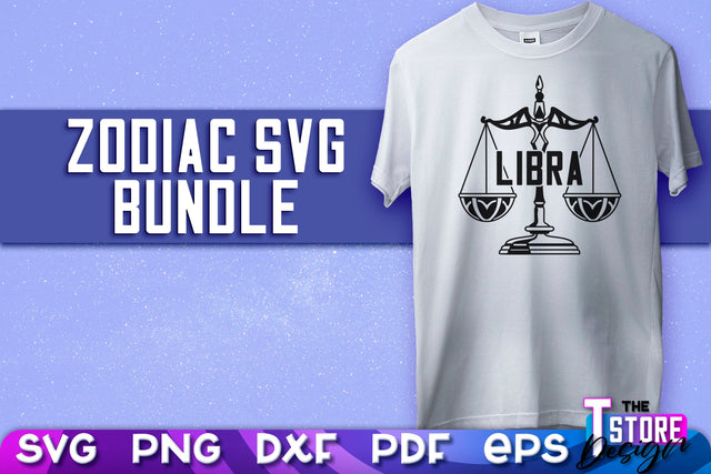 Libra SVG Design | Astrology | SVG Design | Zodiac SVG v.2 SVG The T Store Design 
