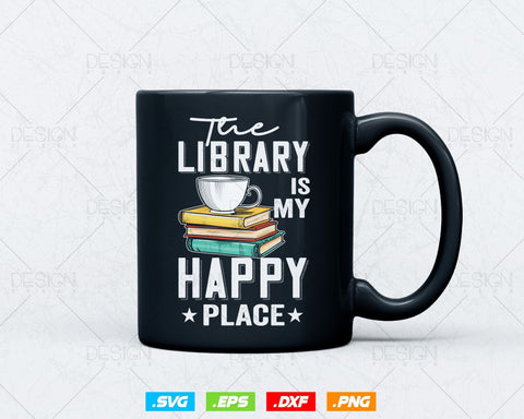 Librarian Funny Library Reading Book Lover Svg Png Files, Book Lover gift T-shirt Design Svg Files for Cricut Silhouette SVG DesignDestine 