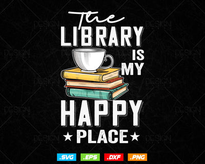 Librarian Funny Library Reading Book Lover Svg Png Files, Book Lover gift T-shirt Design Svg Files for Cricut Silhouette SVG DesignDestine 