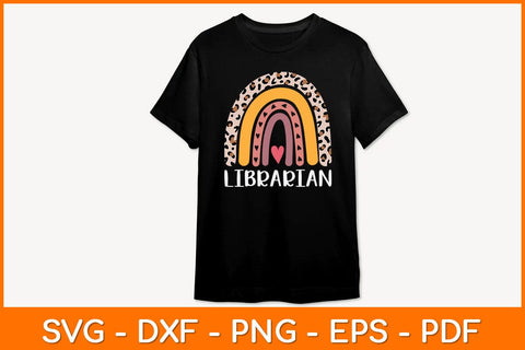 Librarian Rainbow Svg File SVG artprintfile 