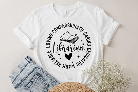 Librarian, Reading SVG, Book lover Quote SVG FiveStarCrafting 