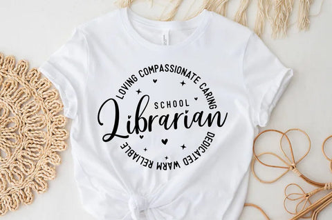 Librarian, Reading SVG, Book lover Quote SVG FiveStarCrafting 