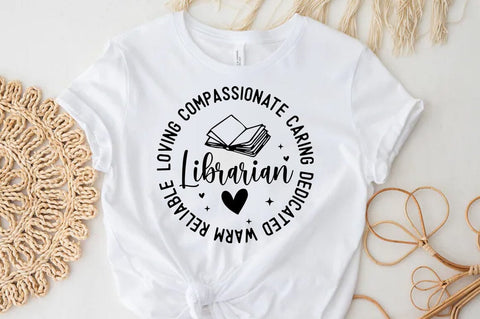 Librarian, Reading SVG, Book lover Quote SVG FiveStarCrafting 