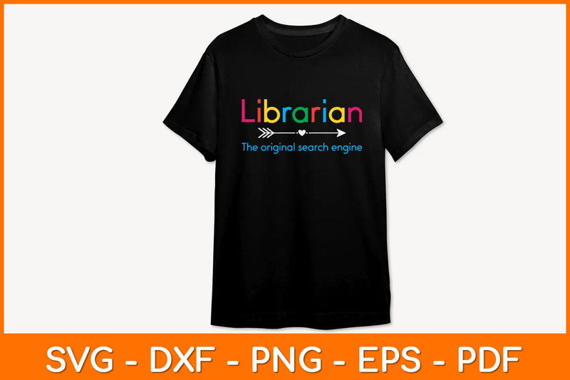 Librarian The Original Search Engine Svg File SVG artprintfile 