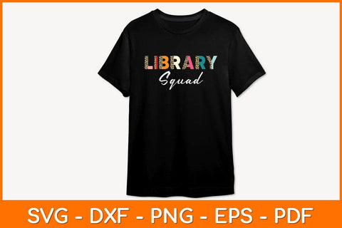 Library Squad Svg File SVG artprintfile 