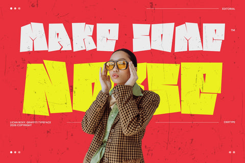 Lican Boxy – Boxy Graffiti Block Font Font Mozzatype 