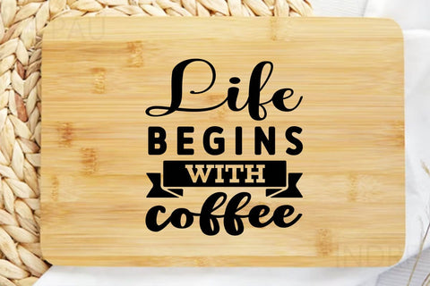 life begins with coffee SVG Angelina750 