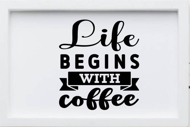 life begins with coffee SVG Angelina750 