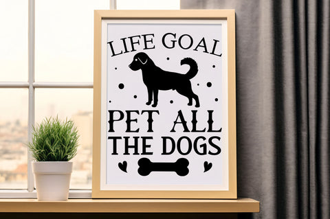 Life goal pet all the Svg Design SVG Regulrcrative 